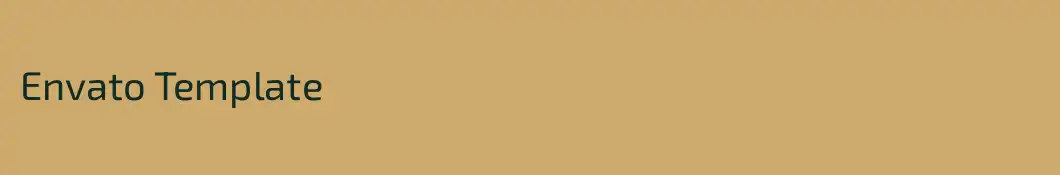 Envato Template